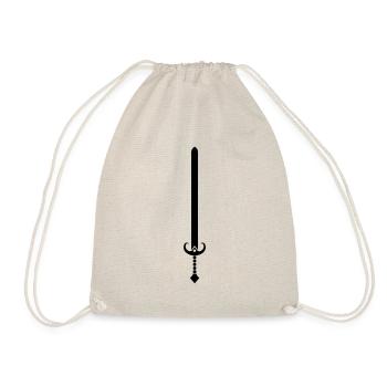 sword - Drawstring Bag - nature - Front