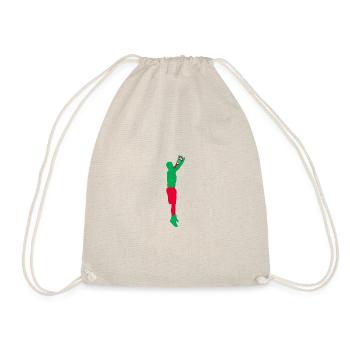 Alcohol - Drawstring Bag - nature - Front