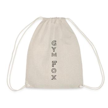 GYM FOX - Motivating Gym and Fitness Designs - Drawstring Bag - nature - Front