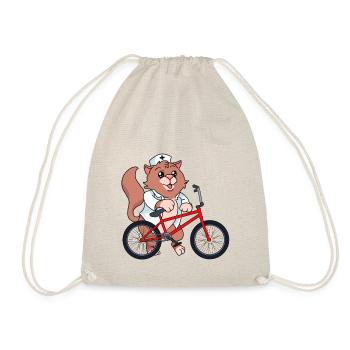 Infirmière Chat Urgence BMX Utiliser Vélo Médecin - Sac de sport léger - nature - Devant