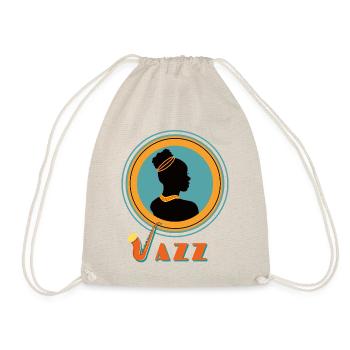 Musique jazz, musique jazz - Sac de sport léger - nature - Devant