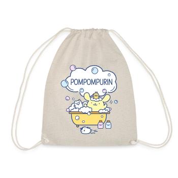Pompompurin Baigne Avec Muffin, Custard Et Whip - Sac de sport léger - nature - Devant