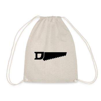 Saw icon icon - Drawstring Bag - nature - Front