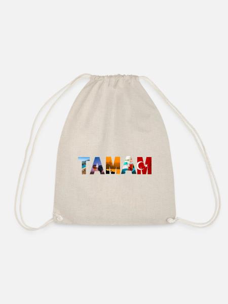 Tamam Türkei - Turnbeutel - Natur