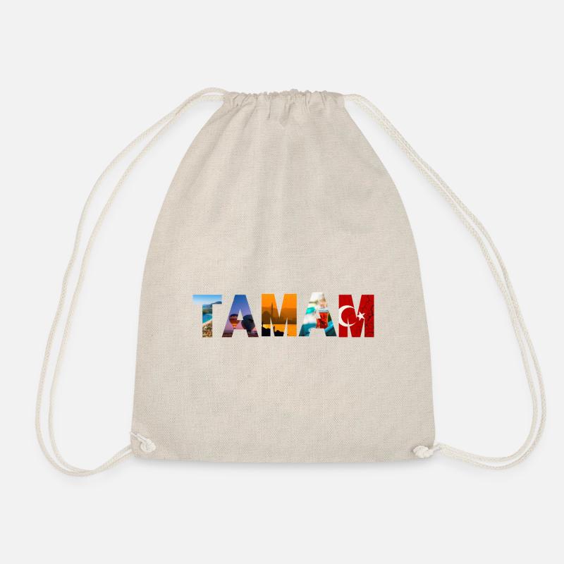 Tamam Türkei - Turnbeutel - Natur