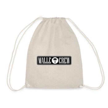 Malle Crew - Turnbeutel - Natur - Vorne