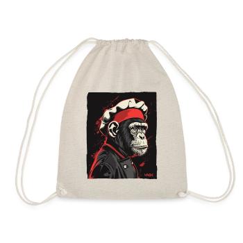 Monkey Chef and Monkey Chef - Drawstring Bag - nature - Front