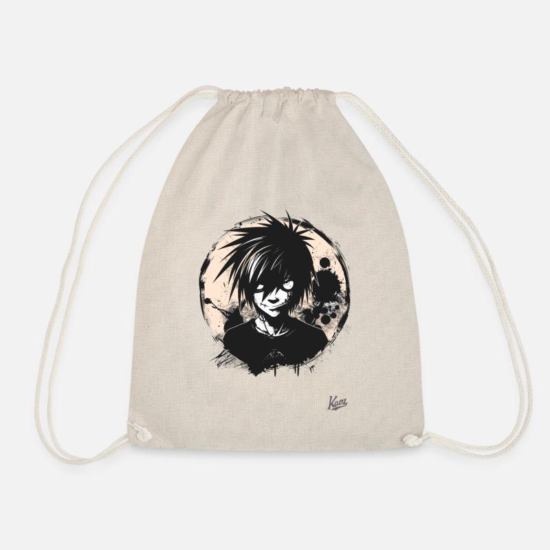 Emo Core: Bad Boy, Bad Boy - Drawstring Bag - nature