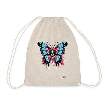 Clown Butterfly - Drawstring Bag - nature - Front