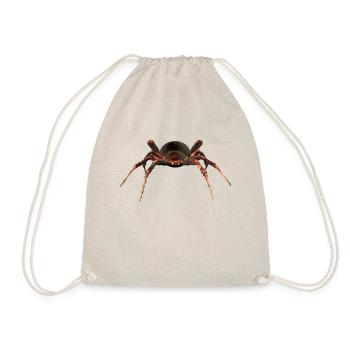 Spinne - Turnbeutel - Natur - Vorne
