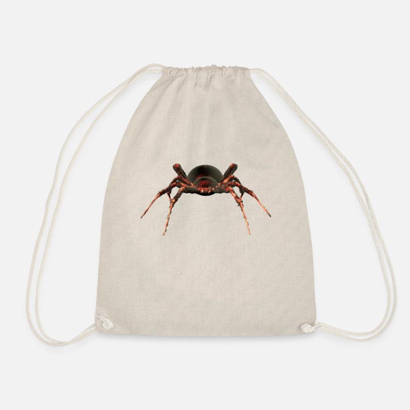 Spinne - Turnbeutel - Natur