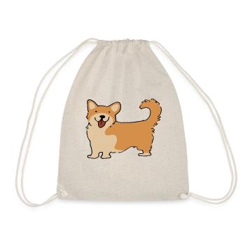 Corgi - Turnbeutel - Natur - Vorne
