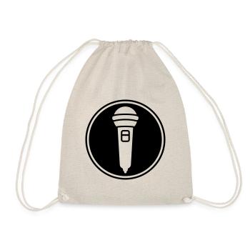 Icône du microphone - Sac de sport léger - nature - Devant
