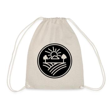 Farm Farmer - Drawstring Bag - nature - Front