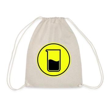 Test tube chemistry - Drawstring Bag - nature - Front