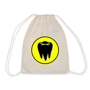 Tooth icon symbol - Drawstring Bag - nature - Front