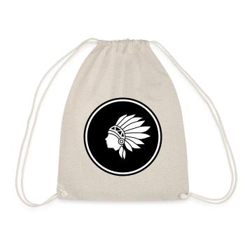 Indian head - Drawstring Bag - nature - Front