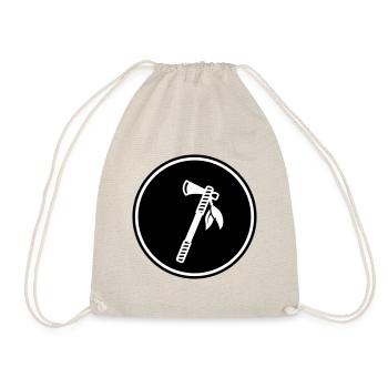 Plume indienne de hache - Sac de sport léger - nature - Devant