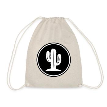 Cactus symbol - Drawstring Bag - nature - Front