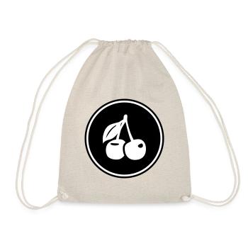 Symbole des cerises - Sac de sport léger - nature - Devant