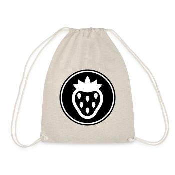 Icône de l’icône de la fraise - Sac de sport léger - nature - Devant