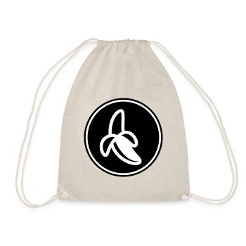 Icône banane - Sac de sport léger - nature - Devant
