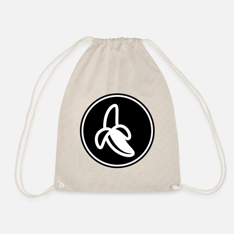Banane Icon - Turnbeutel - Natur