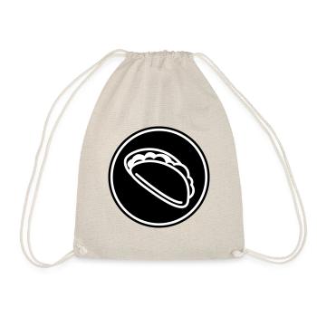 Burrito Symbol - Drawstring Bag - nature - Front