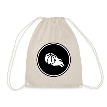 Basketball flame - Drawstring Bag - nature - Front