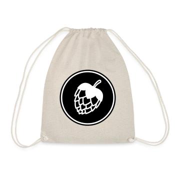 Icône de bière tapoteuse - Sac de sport léger - nature - Devant