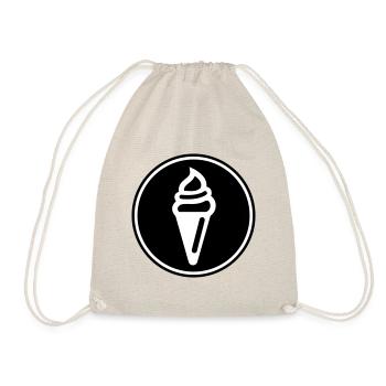 Ice Icon Icon - Drawstring Bag - nature - Front