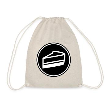 Cake cheesecake - Drawstring Bag - nature - Front