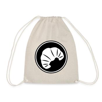 Croissant Symbol - Turnbeutel - Natur - Vorne