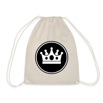 Symbole de la couronne - Sac de sport léger - nature - Devant