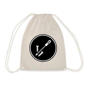 Screwdriver Symbol - Drawstring Bag - nature - Front