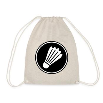 badminton - Drawstring Bag - nature - Front