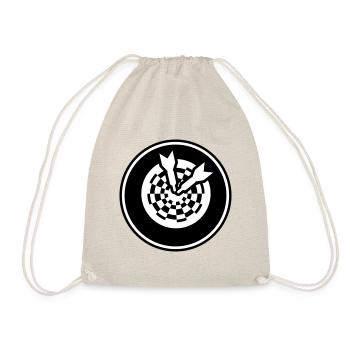 Darts 180 Symbol - Drawstring Bag - nature - Front