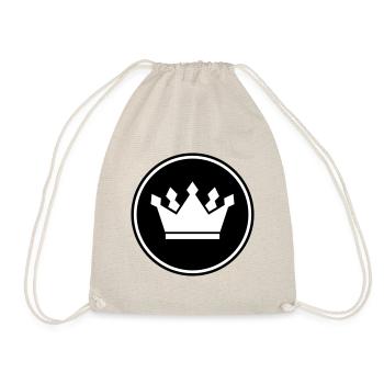 Crown Symbol icon - Drawstring Bag - nature - Front
