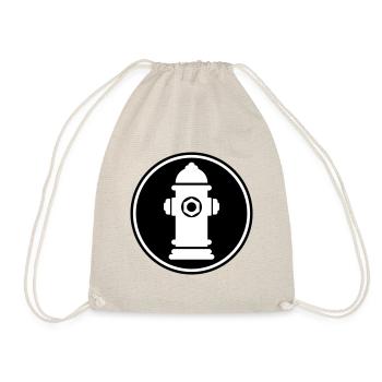 Hydrant Icon - Drawstring Bag - nature - Front