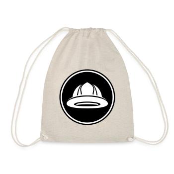 Firefighter's helmet - Drawstring Bag - nature - Front
