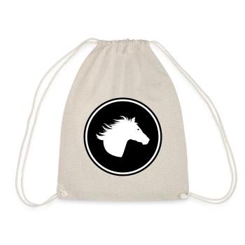 Pferd Horse icon - Turnbeutel - Natur - Vorne