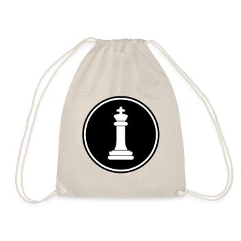 pièce d'échecs roi - Sac de sport léger - nature - Devant