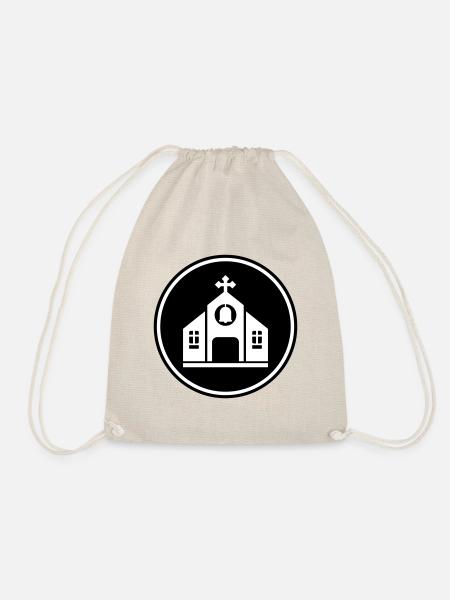 Kirche glaube - Turnbeutel - Natur