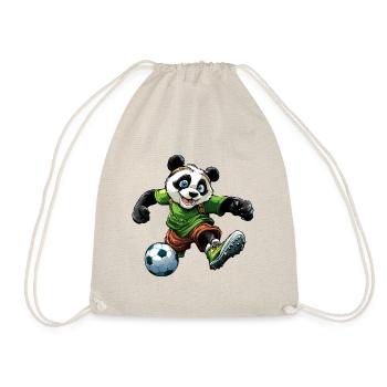 Panda Football - Drawstring Bag - nature - Front