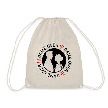 Wedding Couple Game Over Bridal Couple Jga - Drawstring Bag - nature - Front