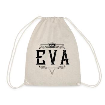 Eva Name - Turnbeutel - Natur - Vorne
