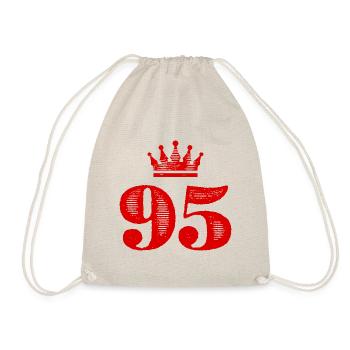 95 Couronne numérique - Sac de sport léger - nature - Devant