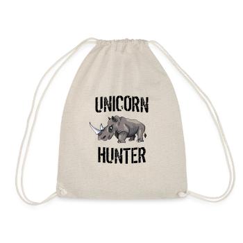 Unicorn Hunter - Anti Unicorn - Drawstring Bag - nature - Front