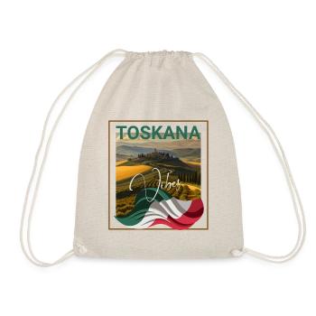 Toskana Vibes italienische Region - Turnbeutel - Natur - Vorne