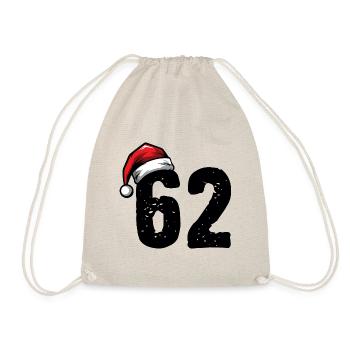 62 Nombre Noël - Sac de sport léger - nature - Devant